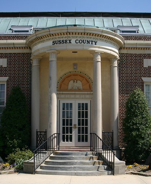 Administration Building portico