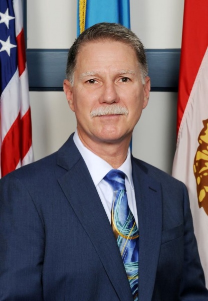 Photo of Glenn Marshall, Public Information Officer for EMS