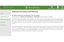 Citizen Self-Service site maintenance | Sussex County